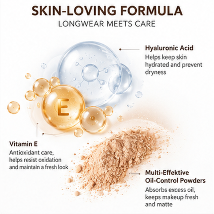Private Label Liquid Foundation – Never Sets Flawless, 30g - Image 6