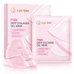 Private Label Collagen Gel Face Mask – Pink & White - Image 3