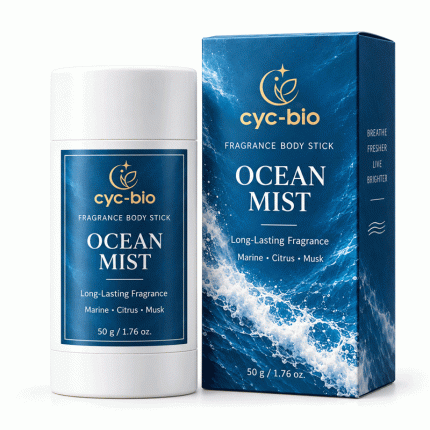 Ocean Mist fragrance body stick for OEM private label