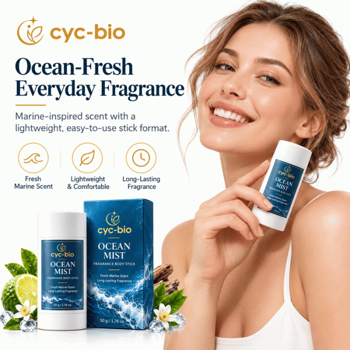 Ocean Mist Fragrance Body Stick – Private Label & OEM - Image 2