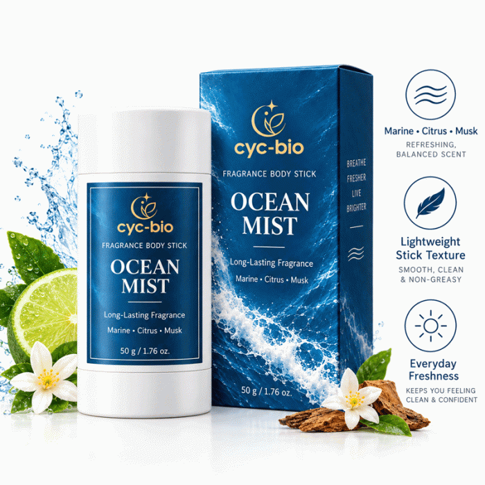 Ocean Mist Fragrance Body Stick – Private Label & OEM - Image 4