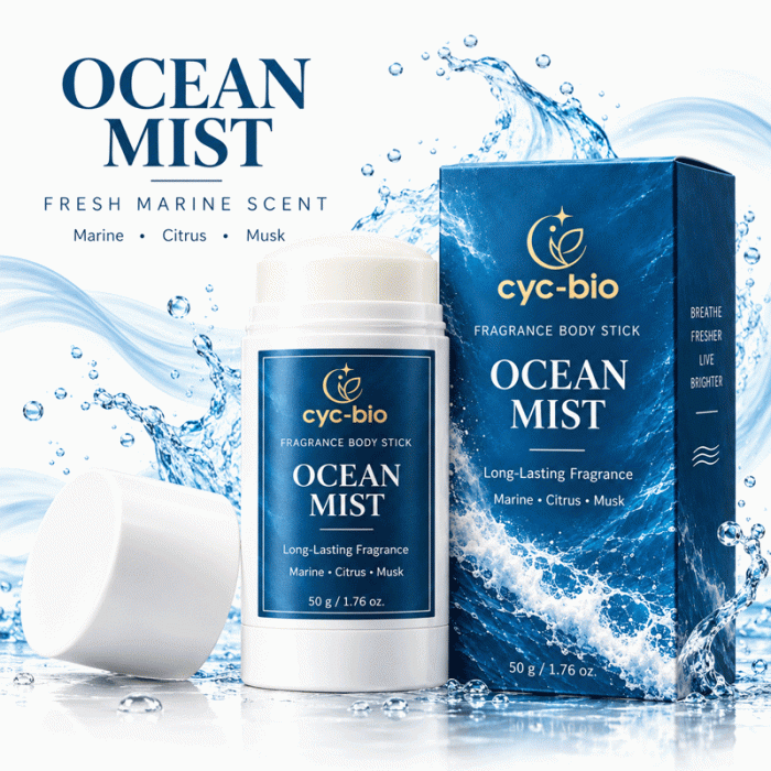 Ocean Mist Fragrance Body Stick – Private Label & OEM - Image 5