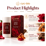 Oud Rose Fragrance Body Stick - Image 8