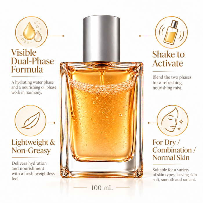 Private Label Dual-Phase Scented Body Mist – 100 mL - Image 4