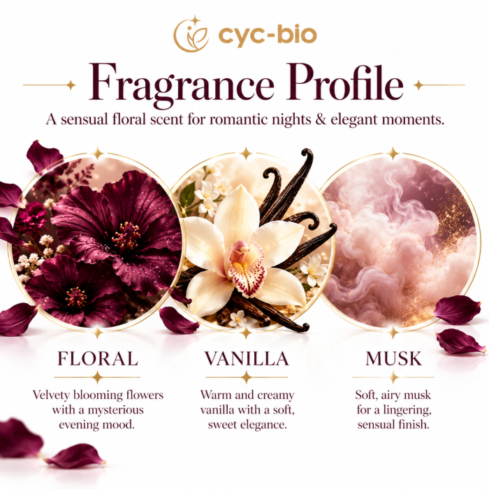 Velvet Night Bloom Fragrance Body Stick – Floral, Vanilla & Musk - Image 5