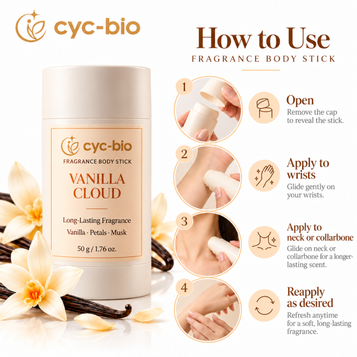 Vanilla Cloud Fragrance Body Stick – 50 g - Image 10