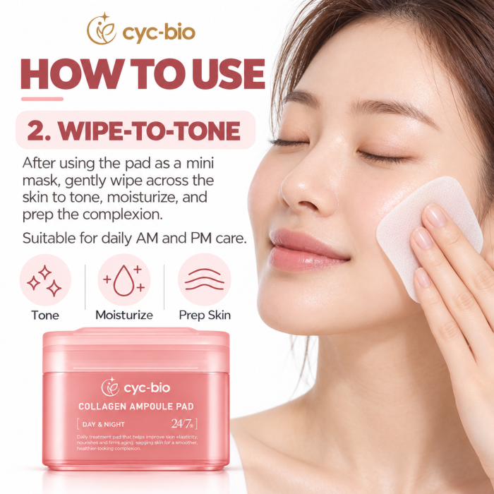 Private Label Collagen Ampoule Pads – Firming & Hydrating Facial Treatment - Image 6