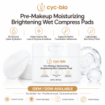 Pre-Makeup Hydrating & Brightening Toner Pads – OEM/ODM - Image 4