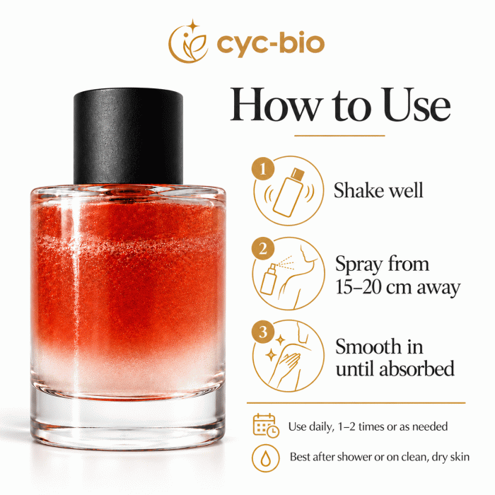 Private Label Dual-Phase Scented Body Mist Spray – Water & Oil Formula | 100 mL - Image 7